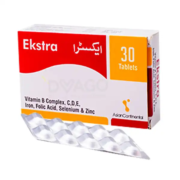 Ekstra Tablets (1 Strip = 10 Tablets)